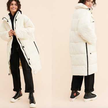Urban Outfitters Longline Quilted Puffer Tina Ivor