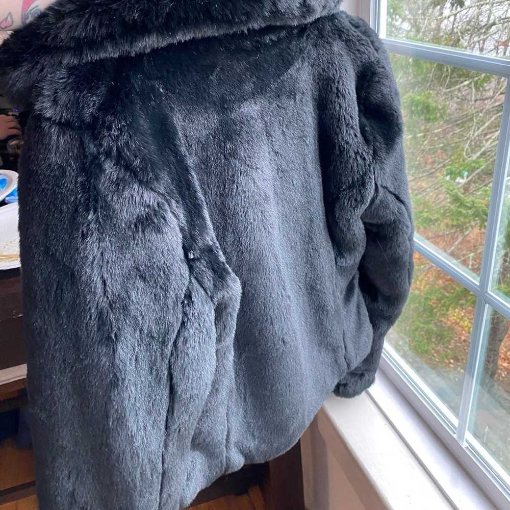 Faux Fur Express Coat Size XS - image 4