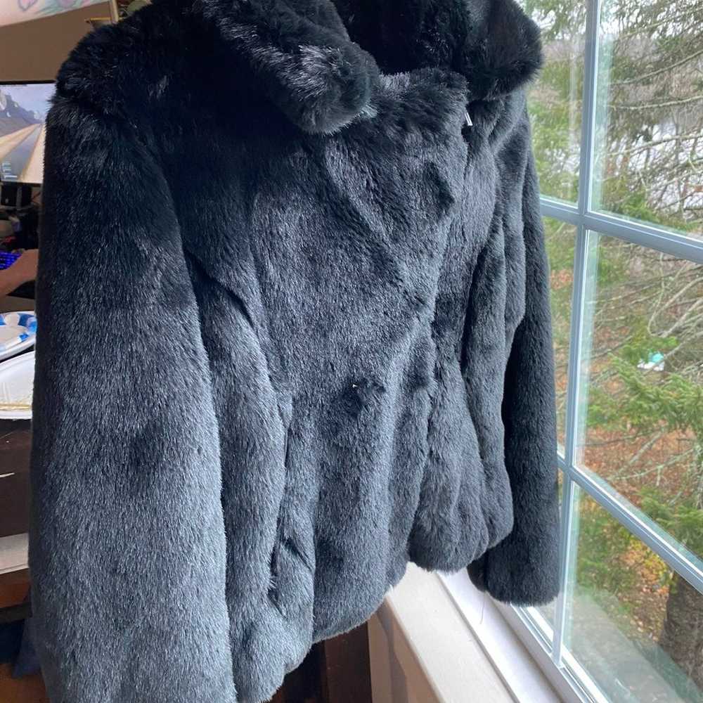 Faux Fur Express Coat Size XS - image 8