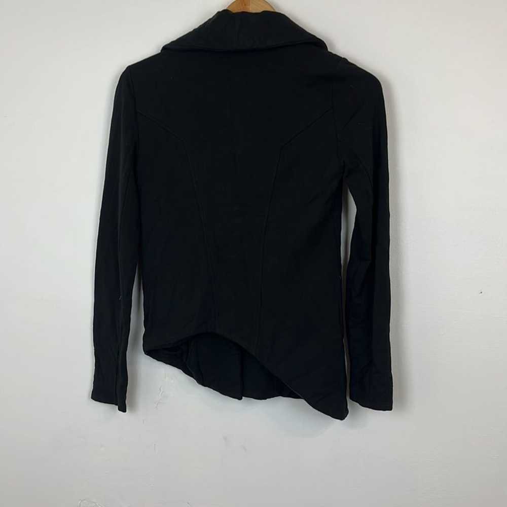 Helmut Lang Villous Asymmetrical Zip Jacket - image 3