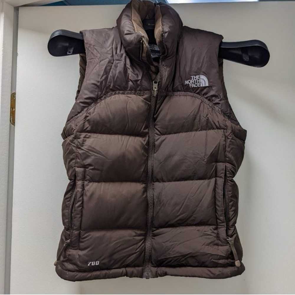 northface puffer vest nuptse 700 - image 1