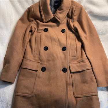 GAP Double - Breasted Wool Coat