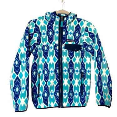 Patagonia Synchilla Lightweight Snap-T Hooded Ful… - image 1