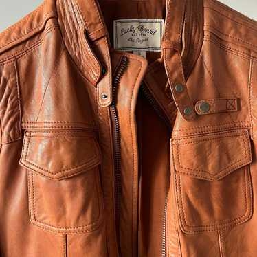 Lucky Brand Genuine Leather Jacket