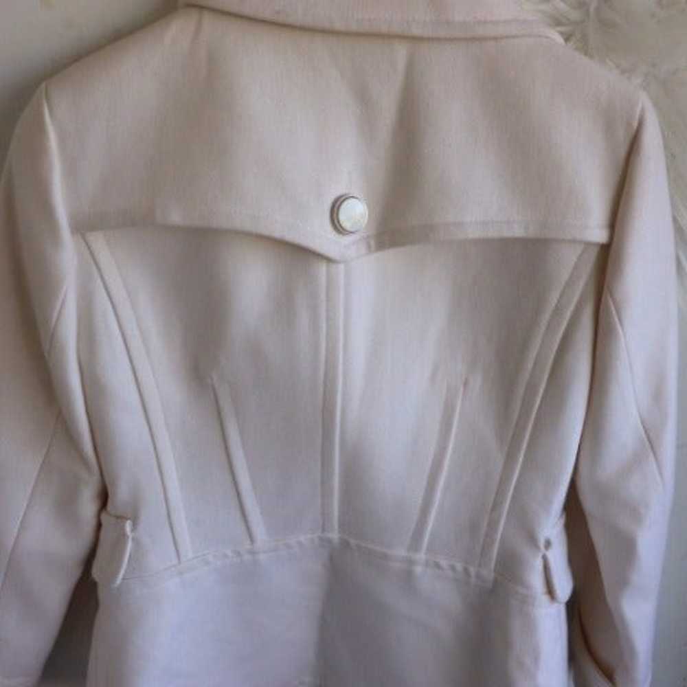 Nordstrom Off White Wool Coat - image 10