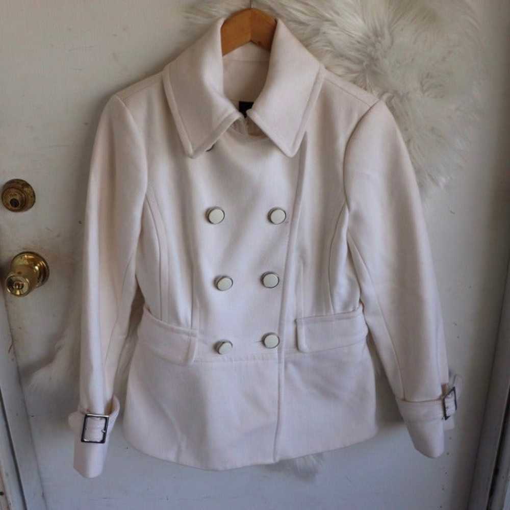 Nordstrom Off White Wool Coat - image 4