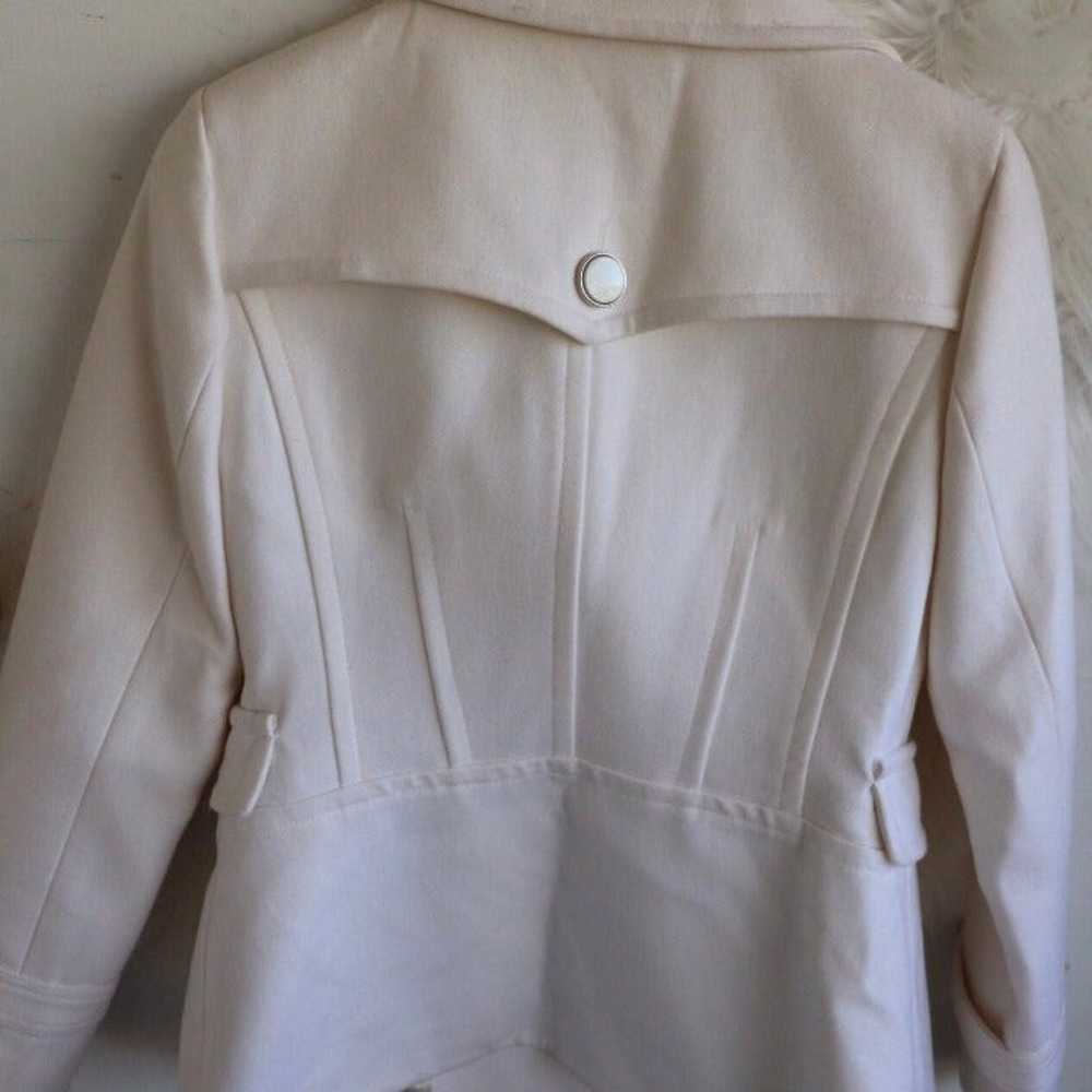 Nordstrom Off White Wool Coat - image 9