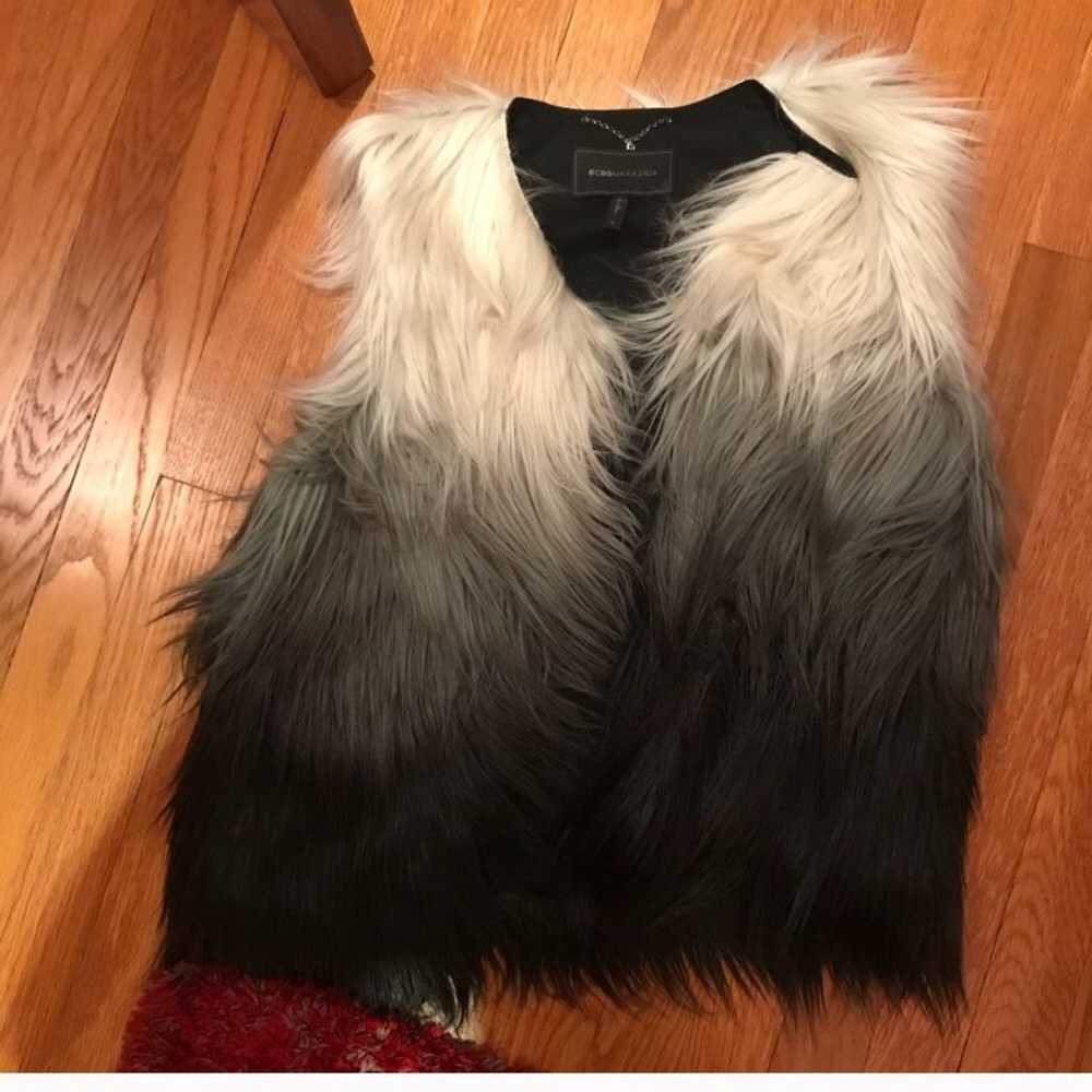 BCBG Fur Vest - image 2