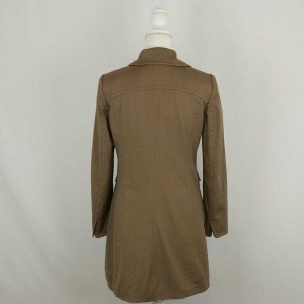 Elie Tahari Women's Small Brown Wool Blend Lined … - image 3