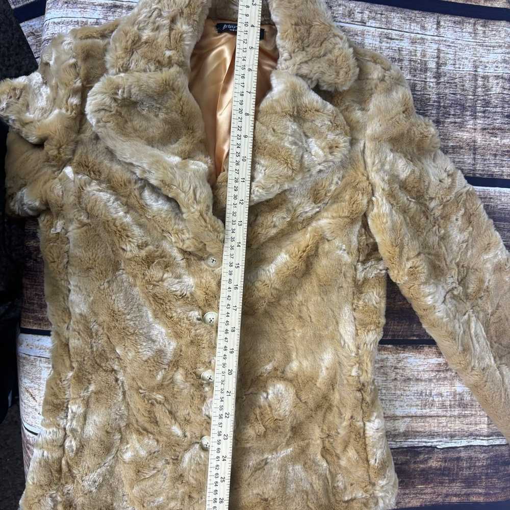 vintage Betsey Johnson Faux Fur Jacket - image 10