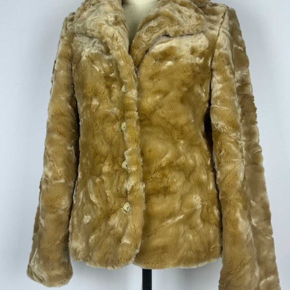vintage Betsey Johnson Faux Fur Jacket - image 2