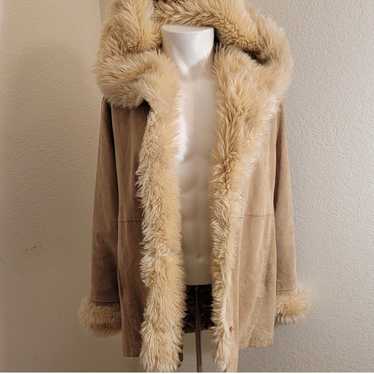 Wilsons leather faux fur coat