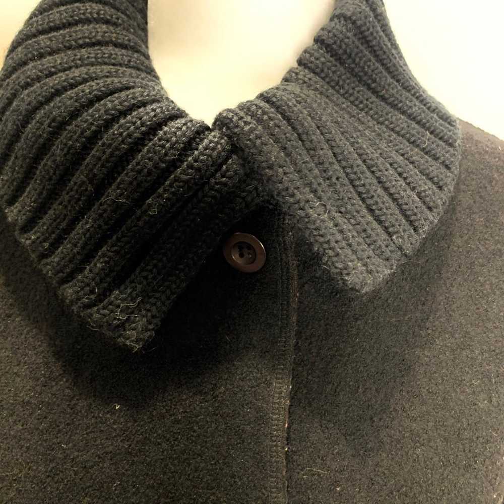 Camille vintage Black Wool Coat Size 2 - image 9