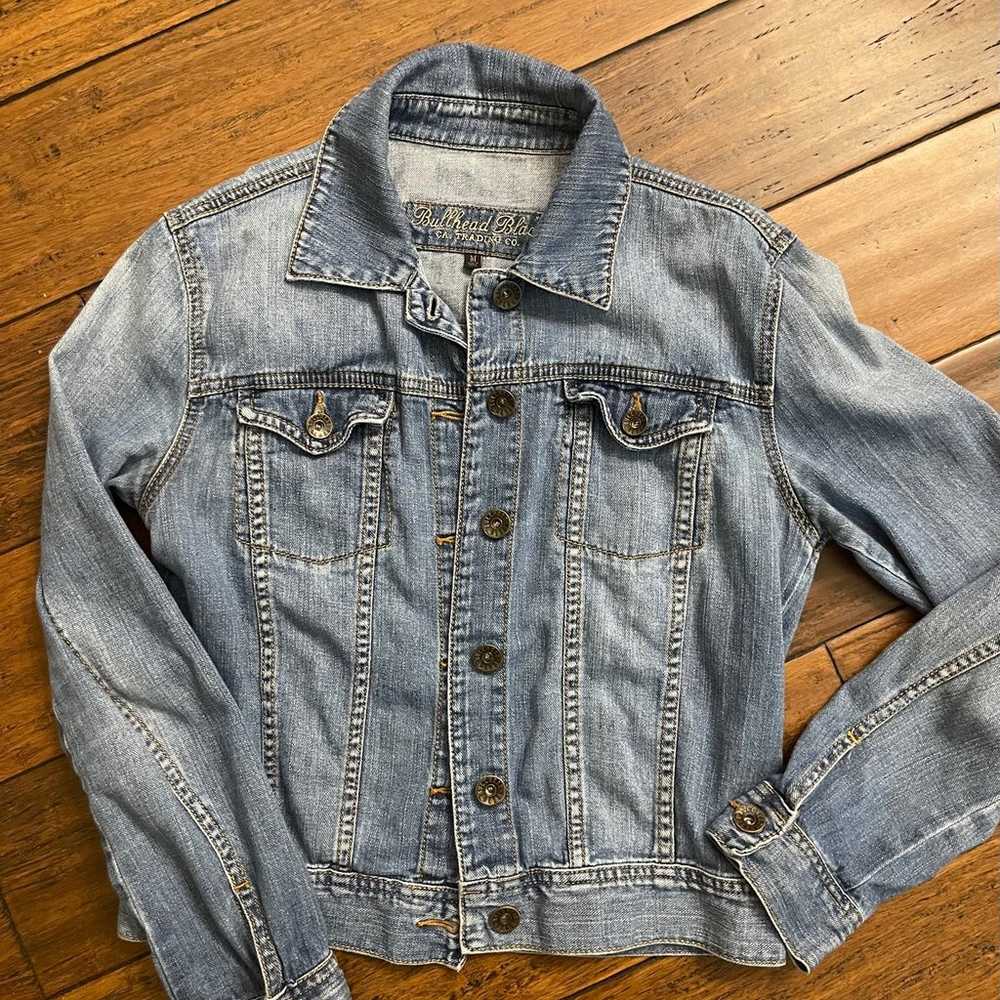 Hand painted stealie jean jacket ⚡️ - image 2