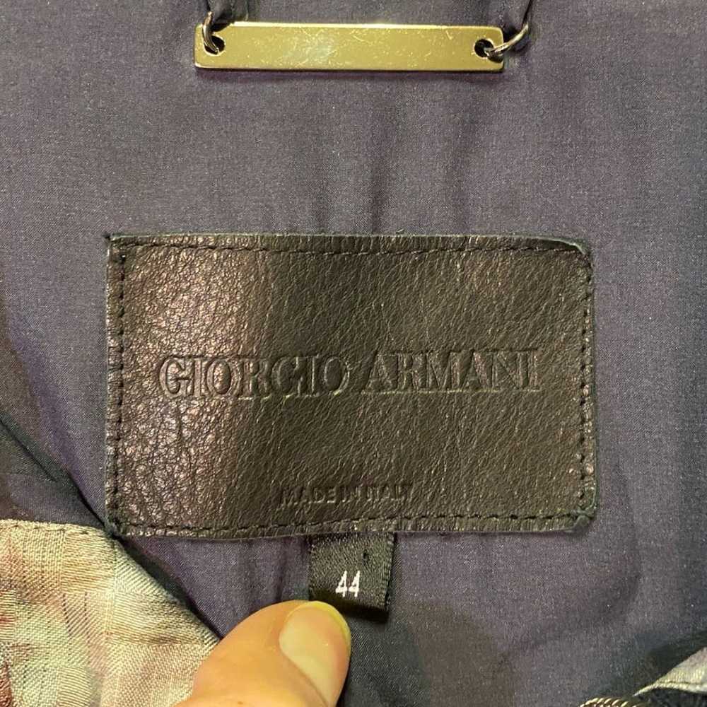 Giorgio Armani Cropped Jacket with Silk Lining It… - image 7
