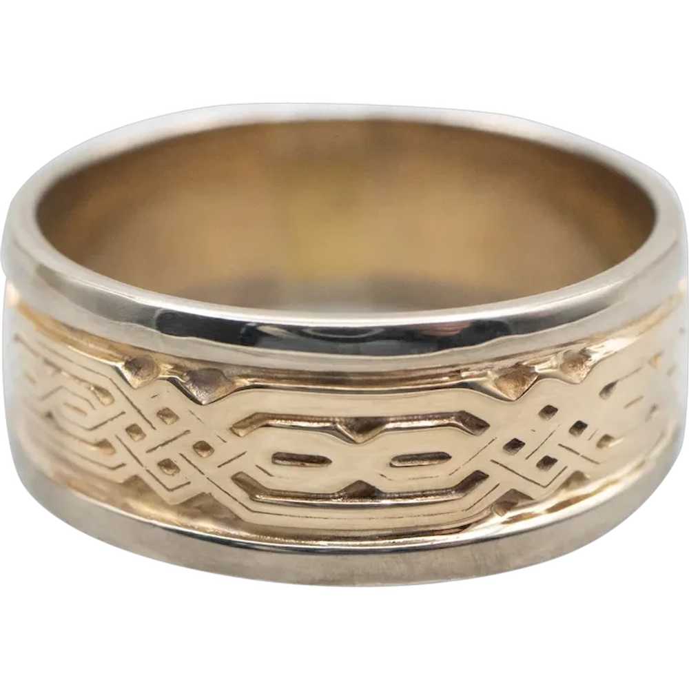 Men's Woven Knot Patterned Band - image 1