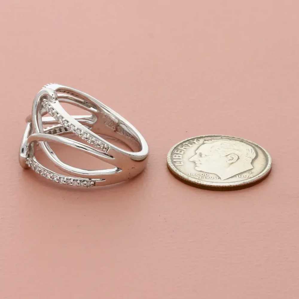 Vera Wang Sterling Silver Love Collection 1/4 Ctw… - image 3