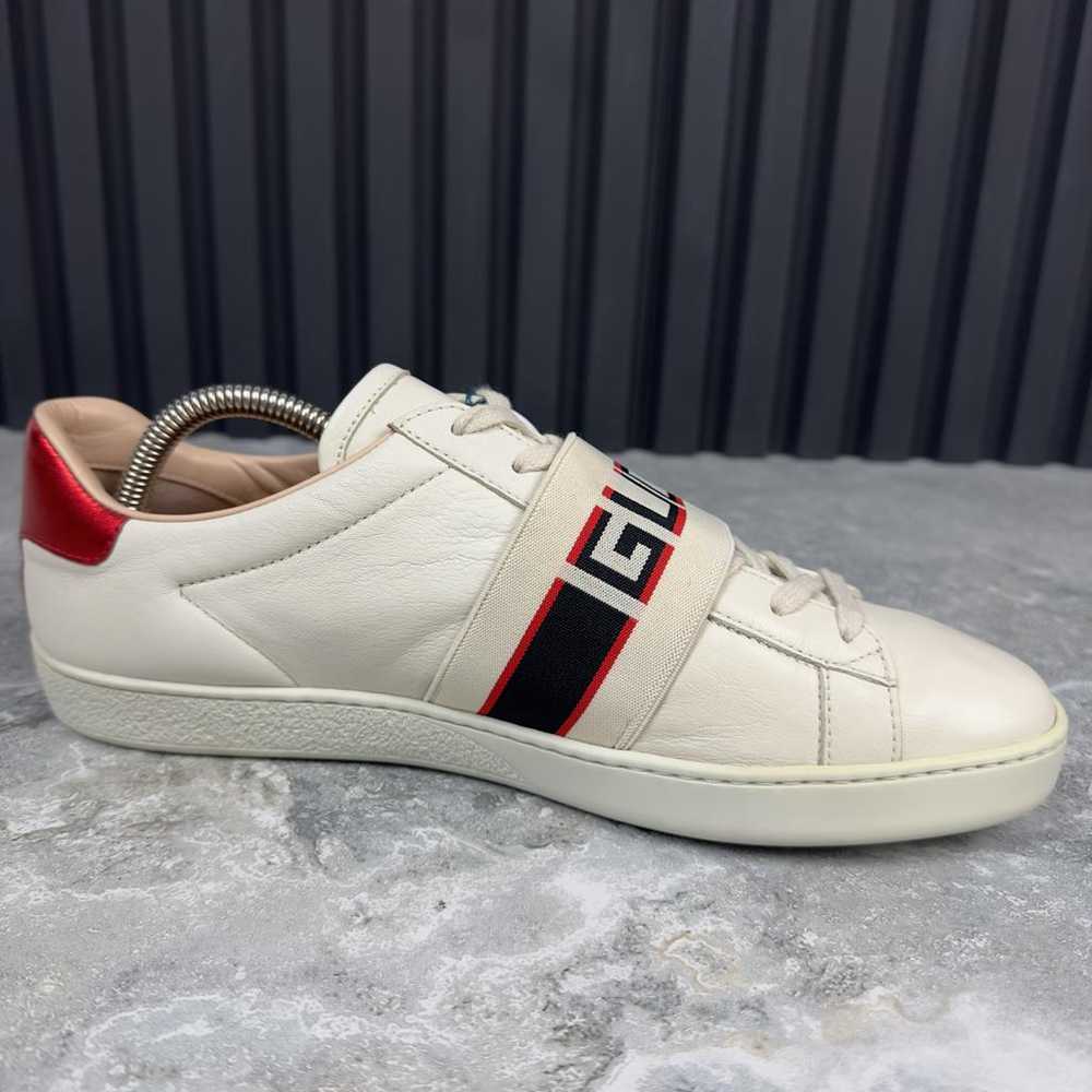 Gucci Ace leather trainers - image 10