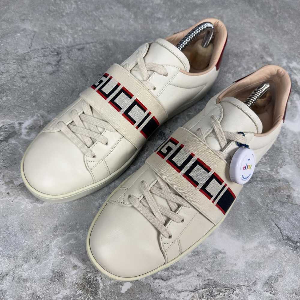 Gucci Ace leather trainers - image 3