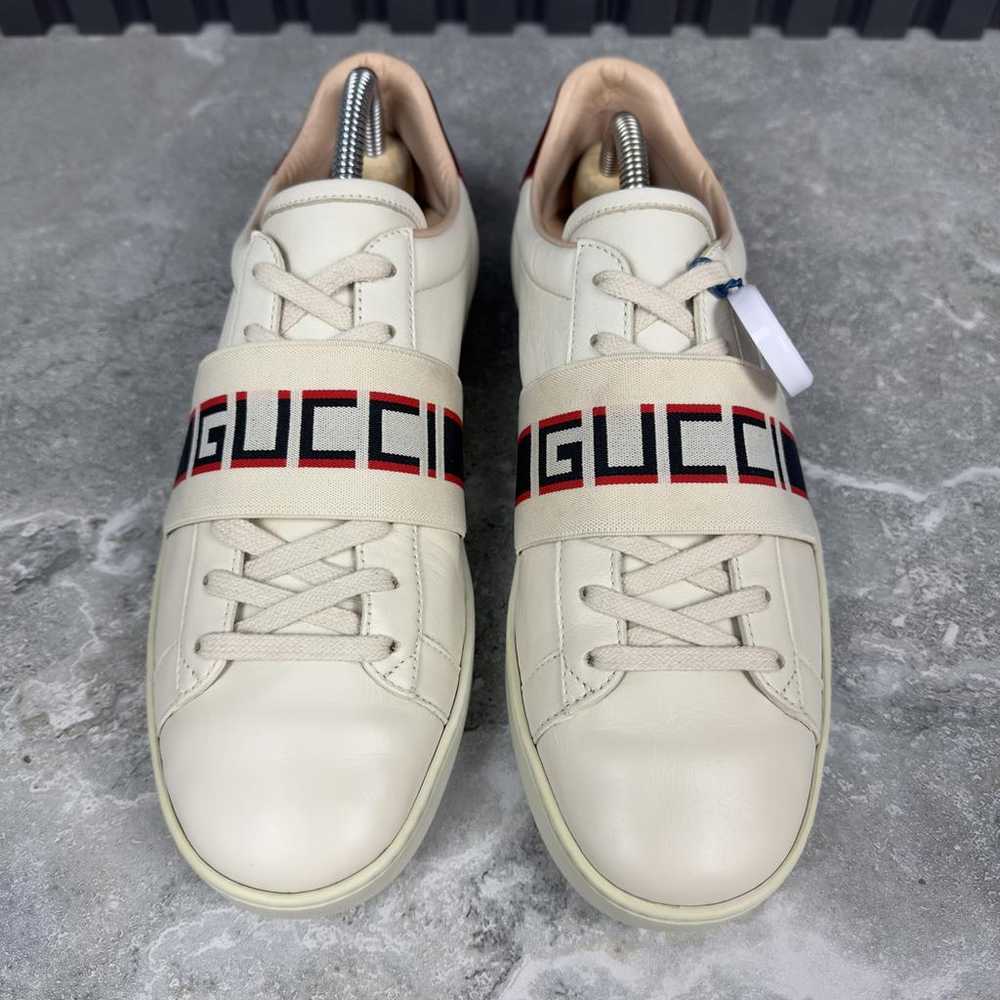 Gucci Ace leather trainers - image 4