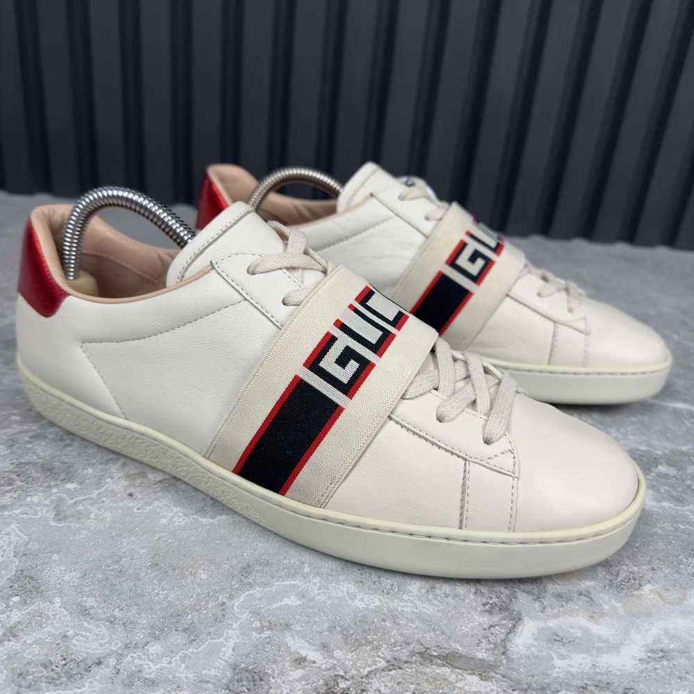 Gucci Ace leather trainers - image 5