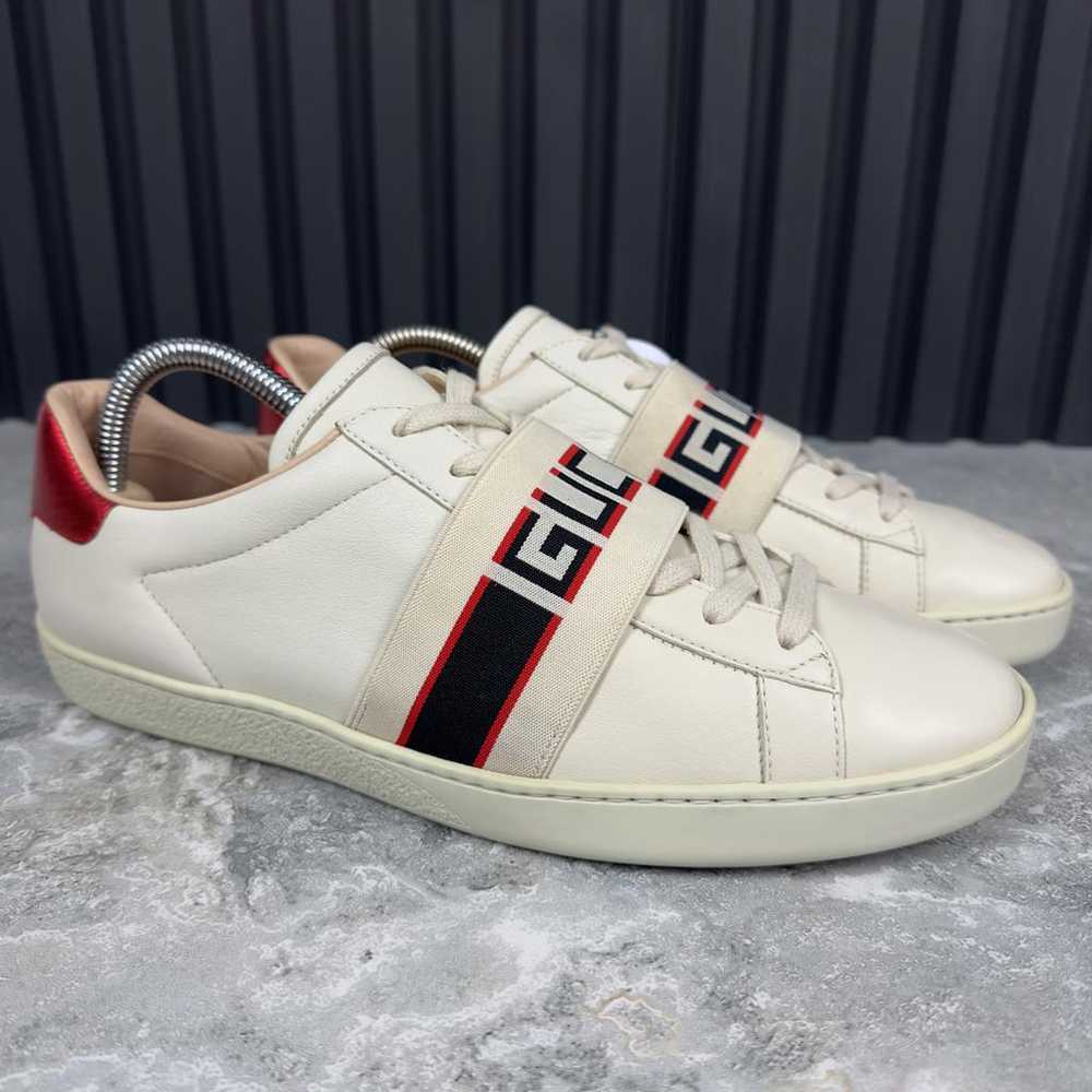 Gucci Ace leather trainers - image 6