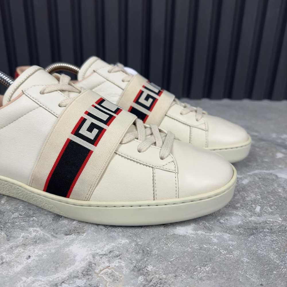 Gucci Ace leather trainers - image 7