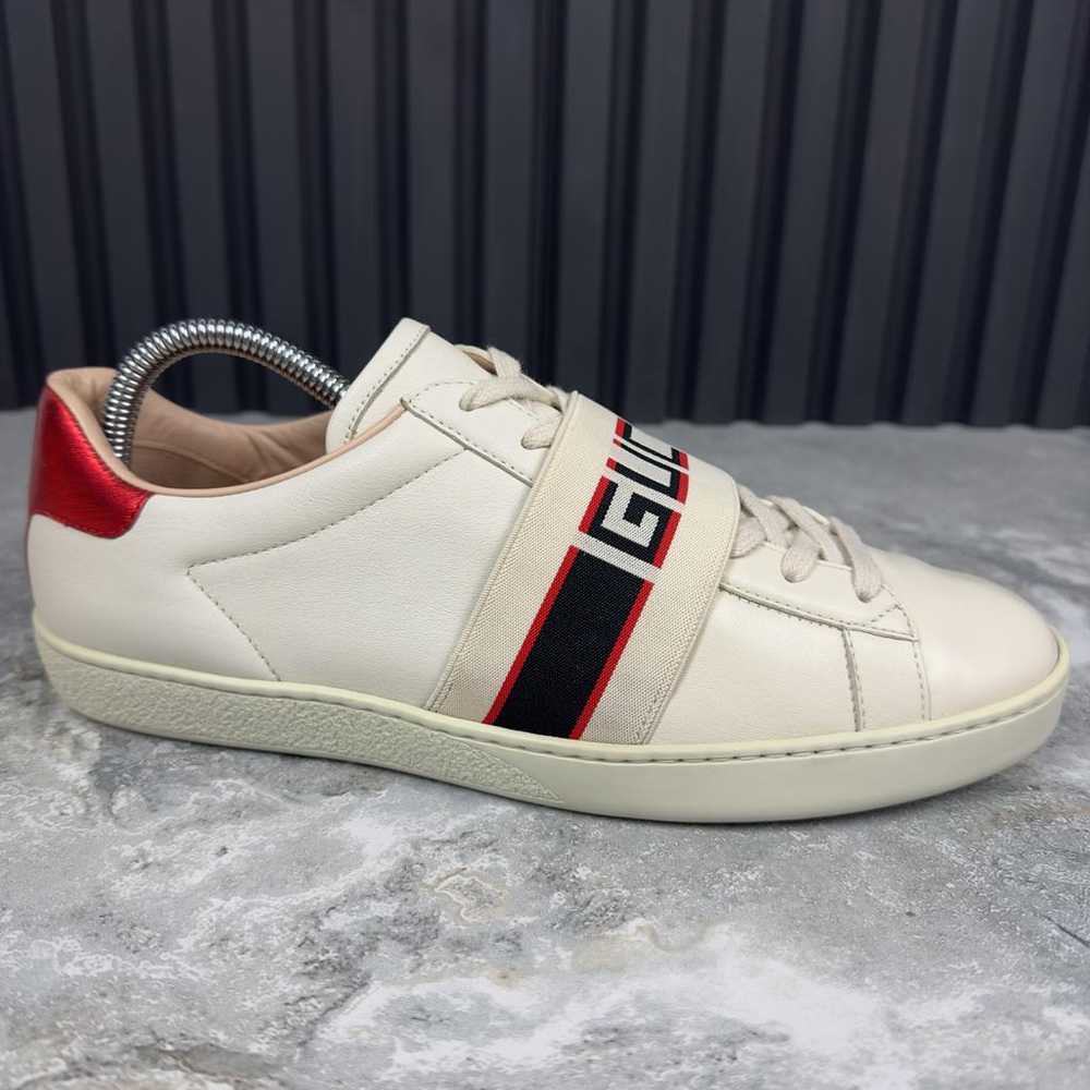 Gucci Ace leather trainers - image 8