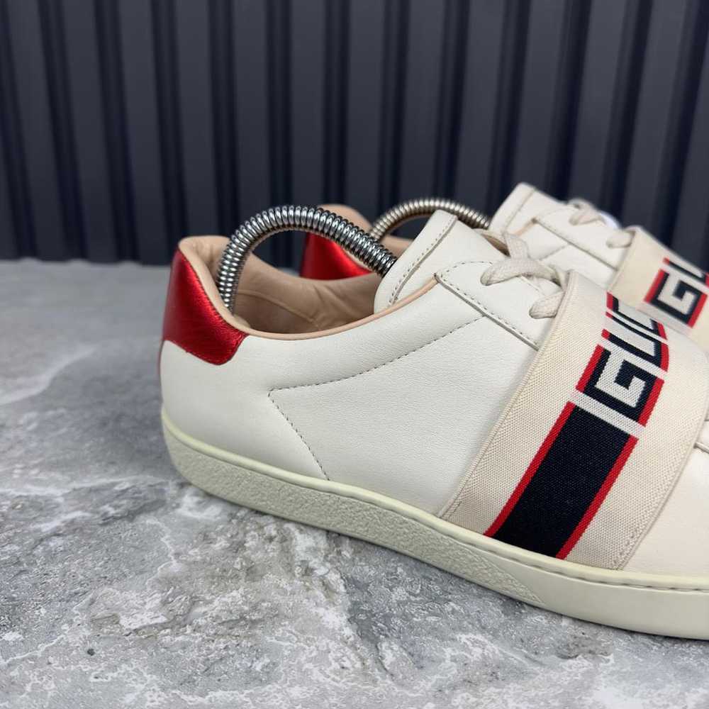 Gucci Ace leather trainers - image 9