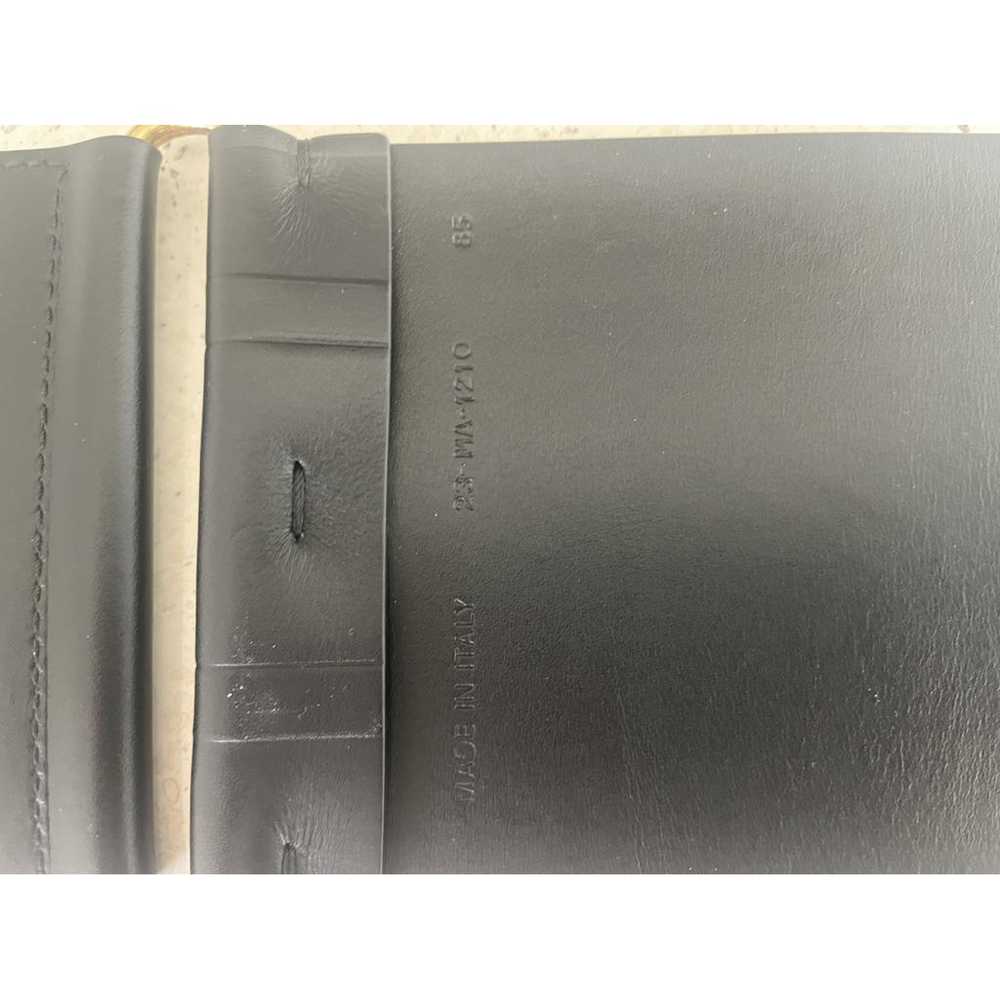 Dior Leather belt - image 7