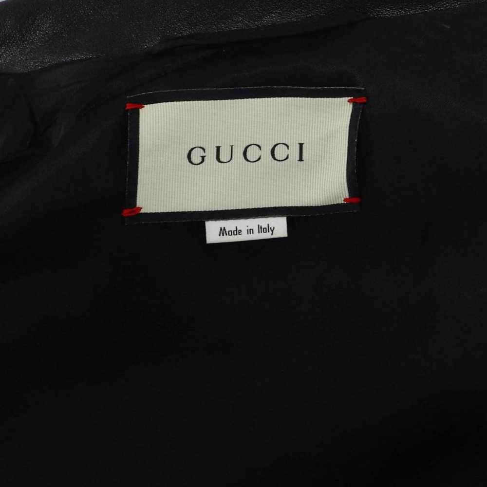 Gucci Leather jacket - image 4