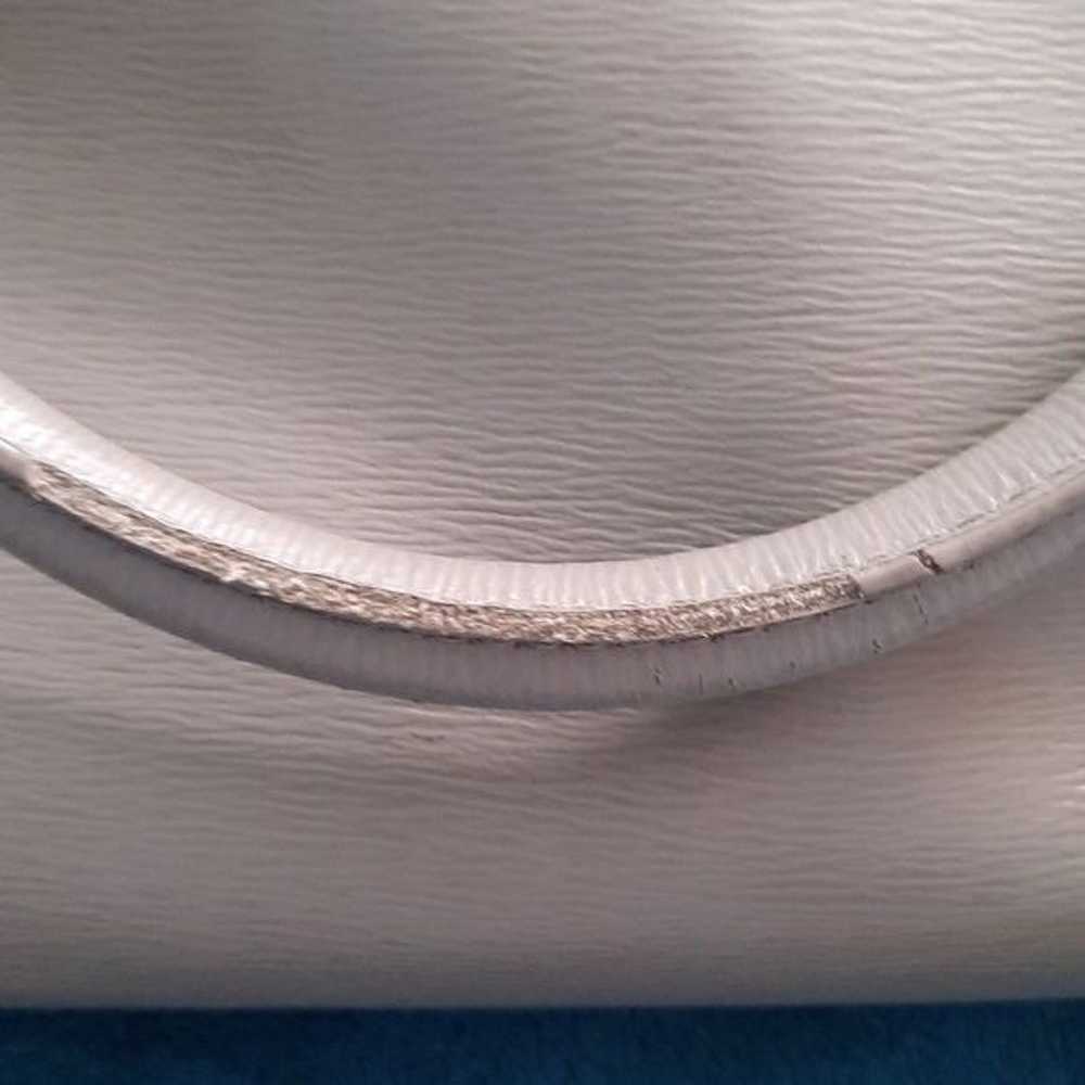 Ralph Lauren Lite Grey Newbury Leather Large Satc… - image 11
