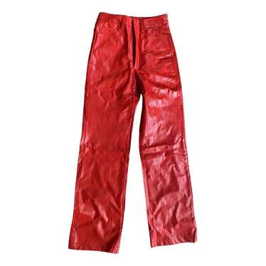 Rotate Vegan leather trousers - image 1