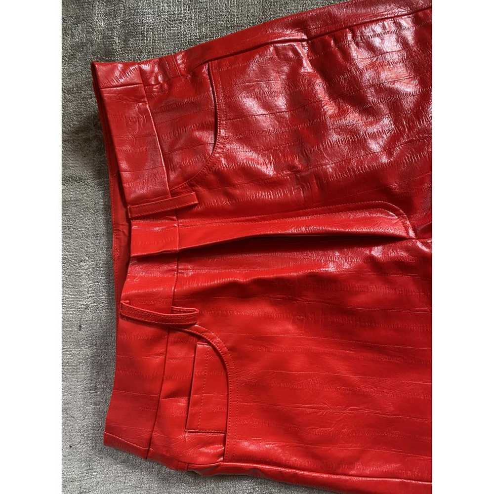 Rotate Vegan leather trousers - image 3