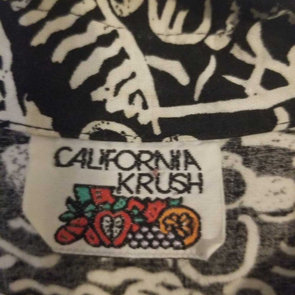 Womens Vintage Hawaiian style California Krush - image 2