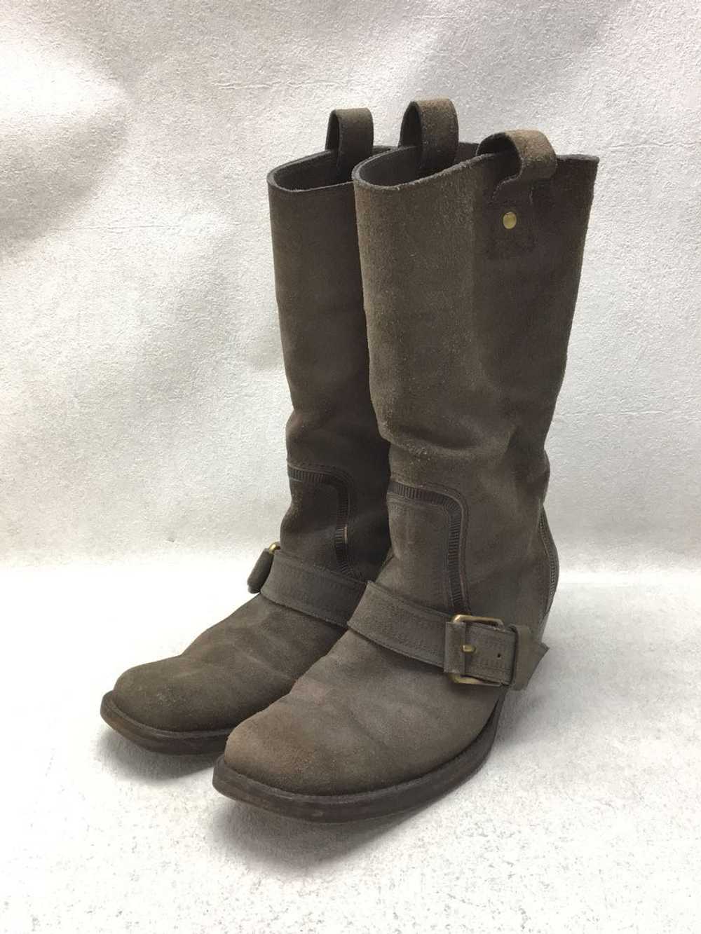 Bottega Veneta Engineer Boots/40/Brown/Suede Shoe… - image 2