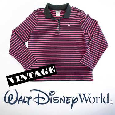 Vintage Authentic Walt Disney World Long Sleeve |… - image 1