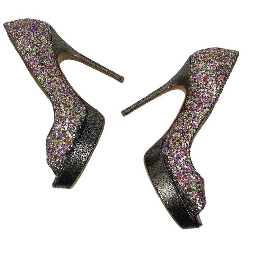 Jimmy Choo Glitter heels - image 5