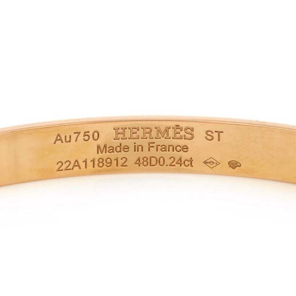 Hermès Pink gold bracelet - image 3