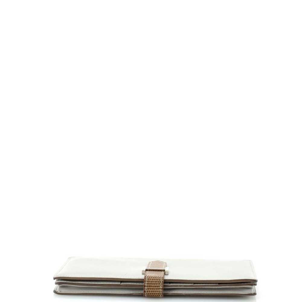 Hermès Exotic leathers wallet - image 4
