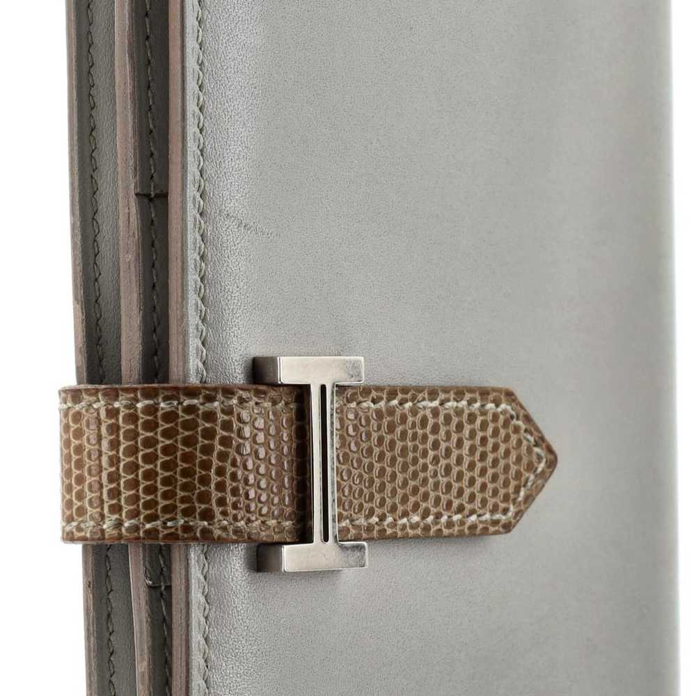 Hermès Exotic leathers wallet - image 6