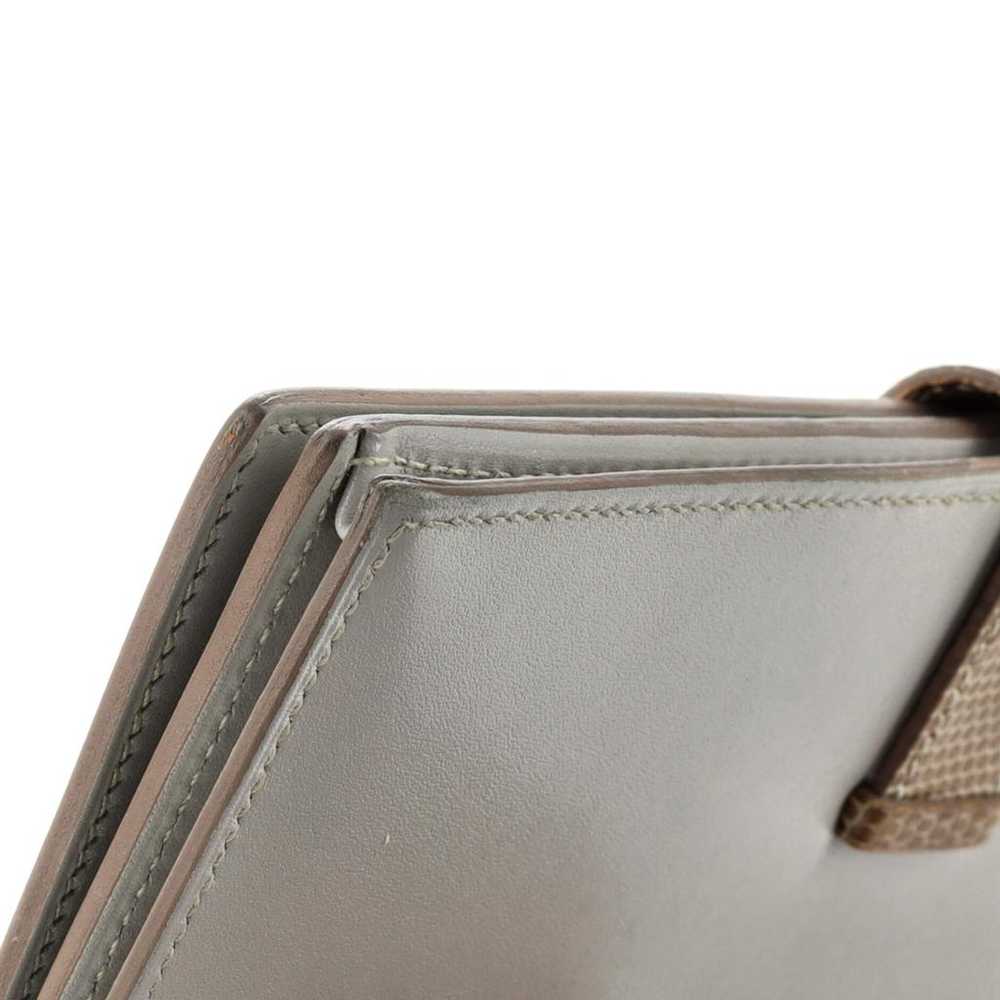 Hermès Exotic leathers wallet - image 7
