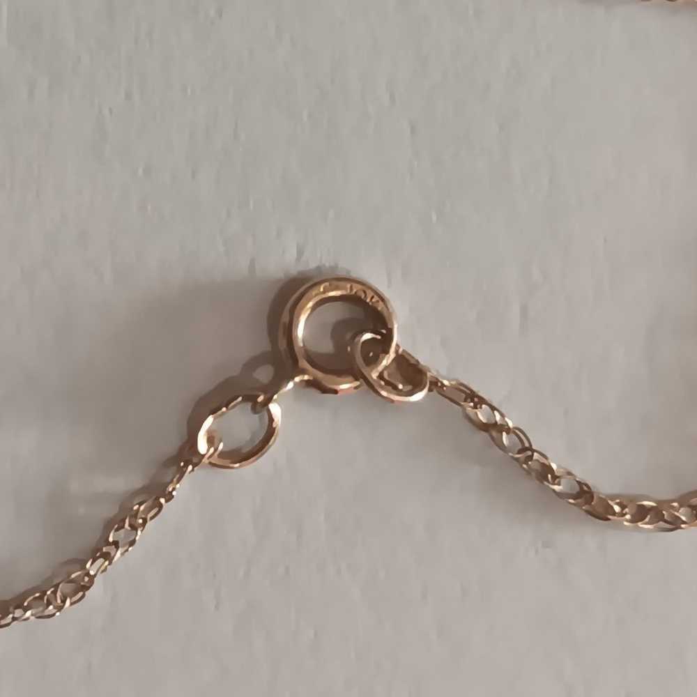 10k mystic topaz pendant and necklace - image 4