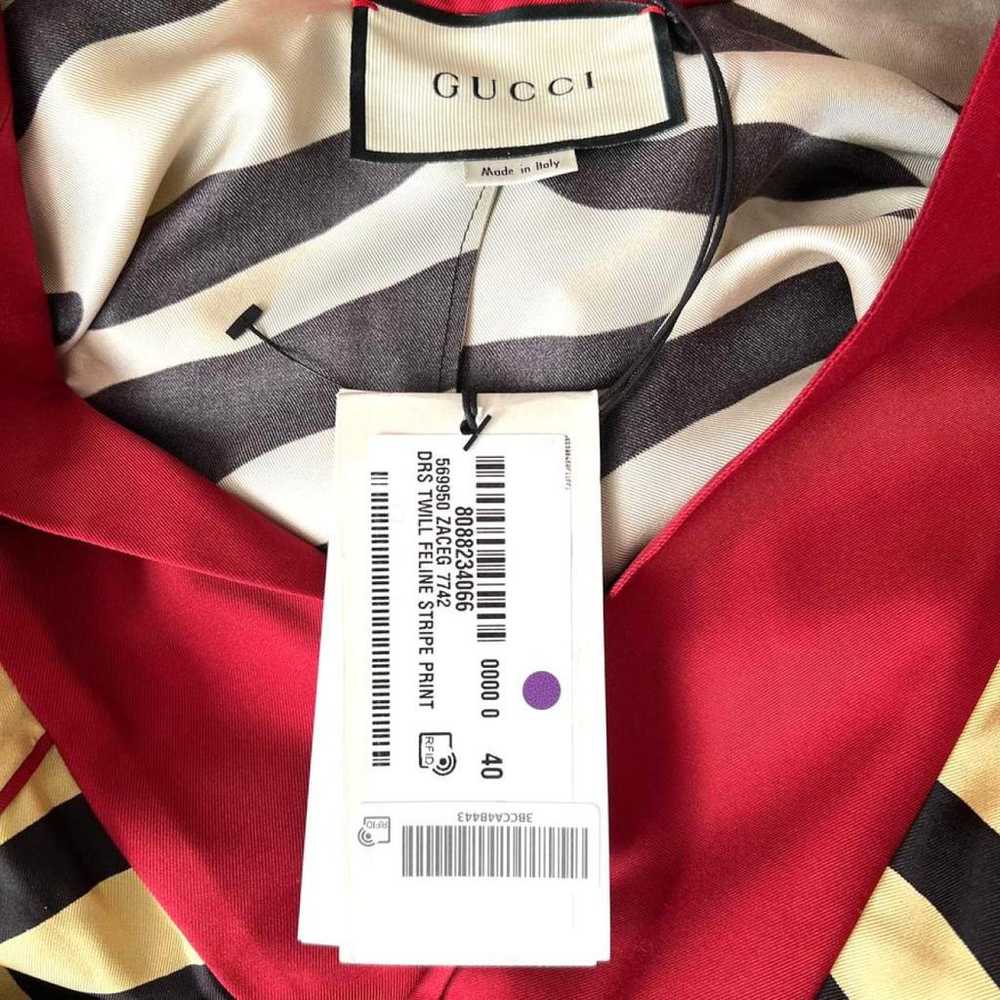 Gucci Silk dress - image 9