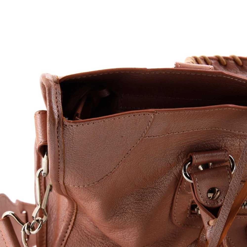 Balenciaga Leather satchel - image 8
