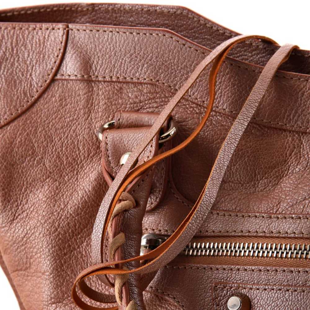 Balenciaga Leather satchel - image 9