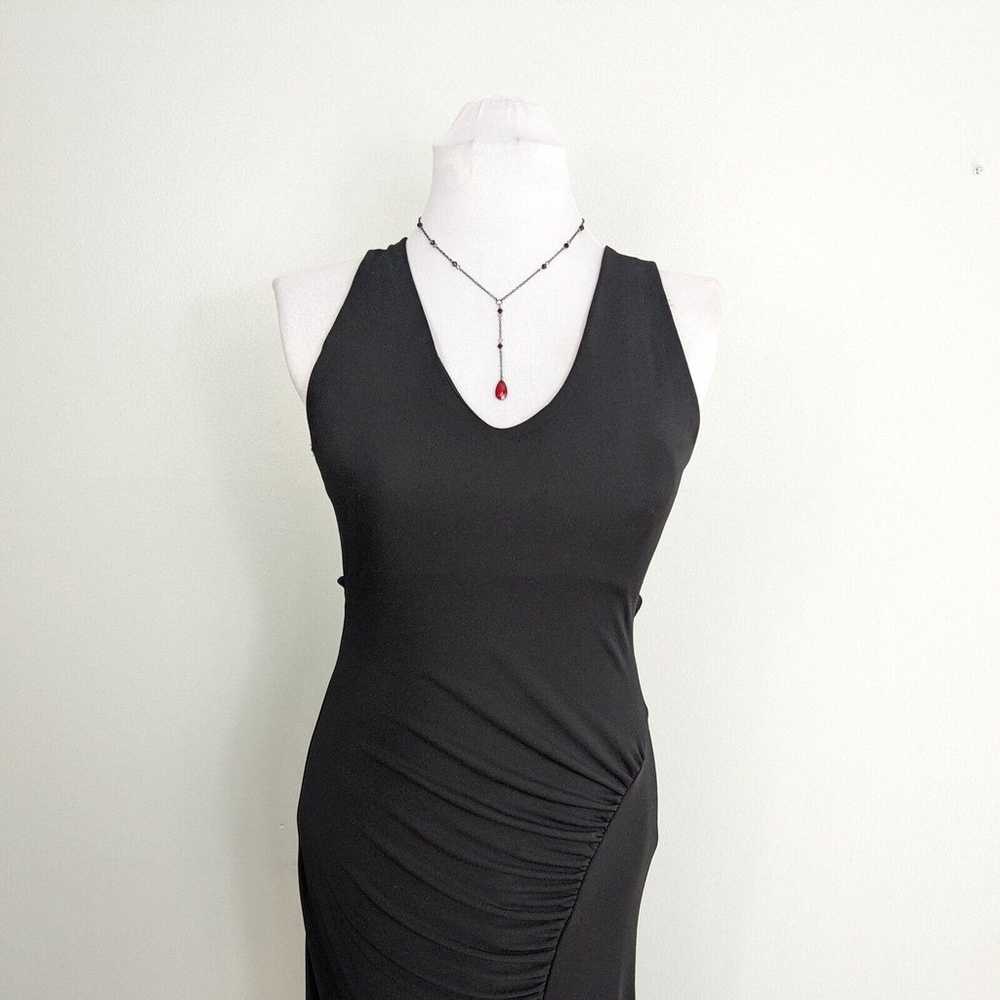 Vintage Miss Me Midi Slip Dress Backless Y2K Slin… - image 2