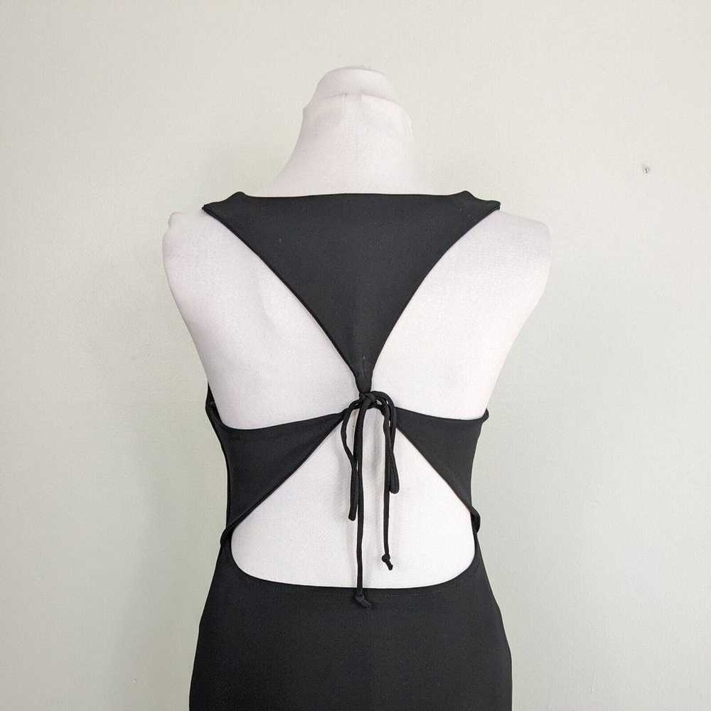 Vintage Miss Me Midi Slip Dress Backless Y2K Slin… - image 3