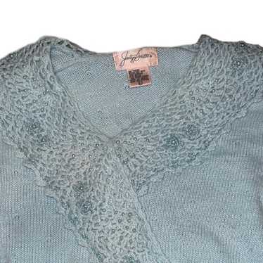 Light blue Vintage Jaclyn Smith sweater