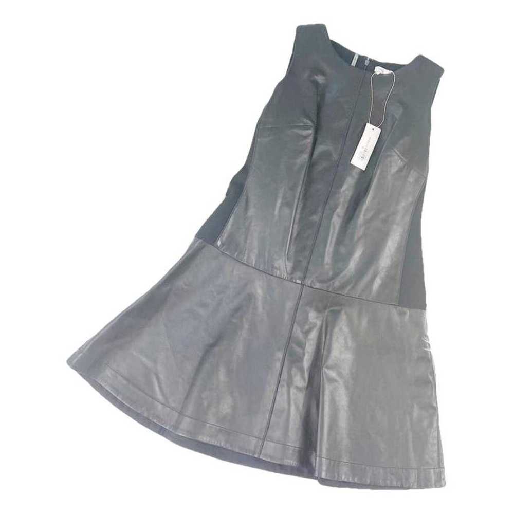 Rebecca Taylor Leather mid-length dress - image 1